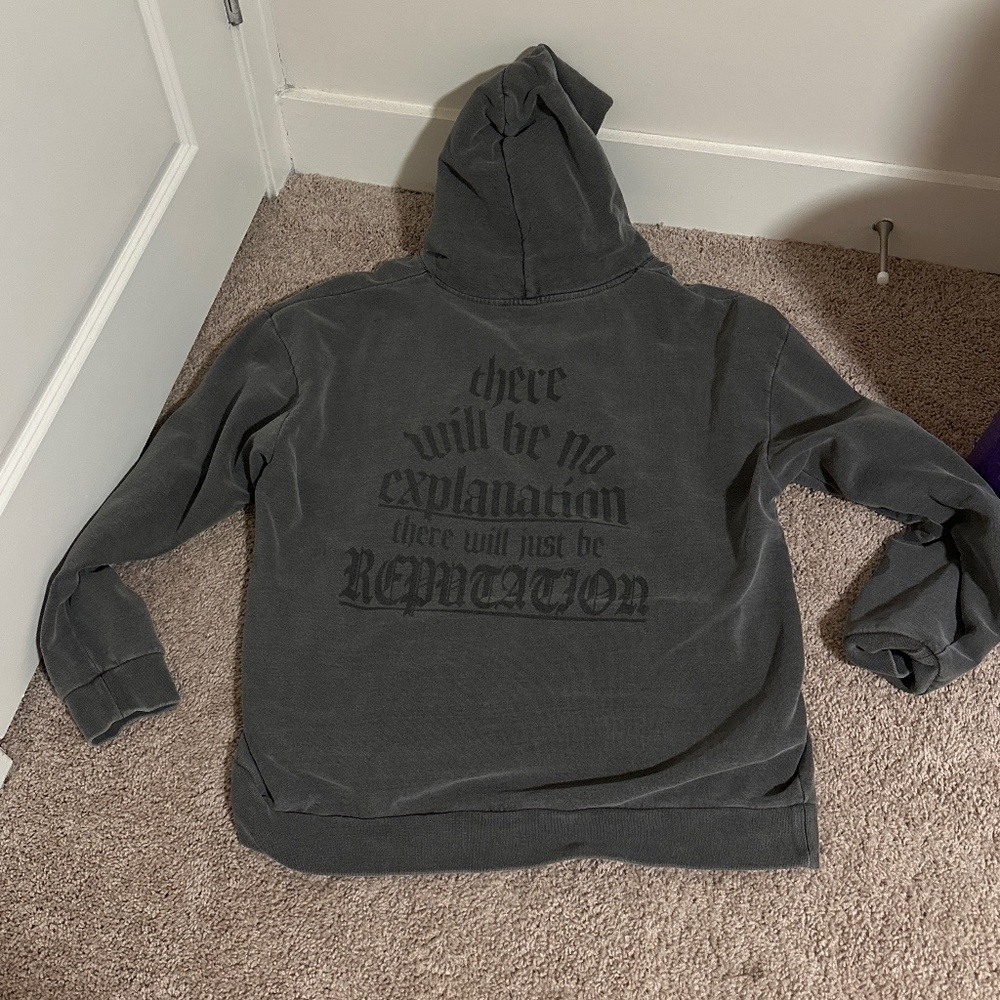 There Will Be No Explanation There Will Just Be Reputation Oversized Hoodie